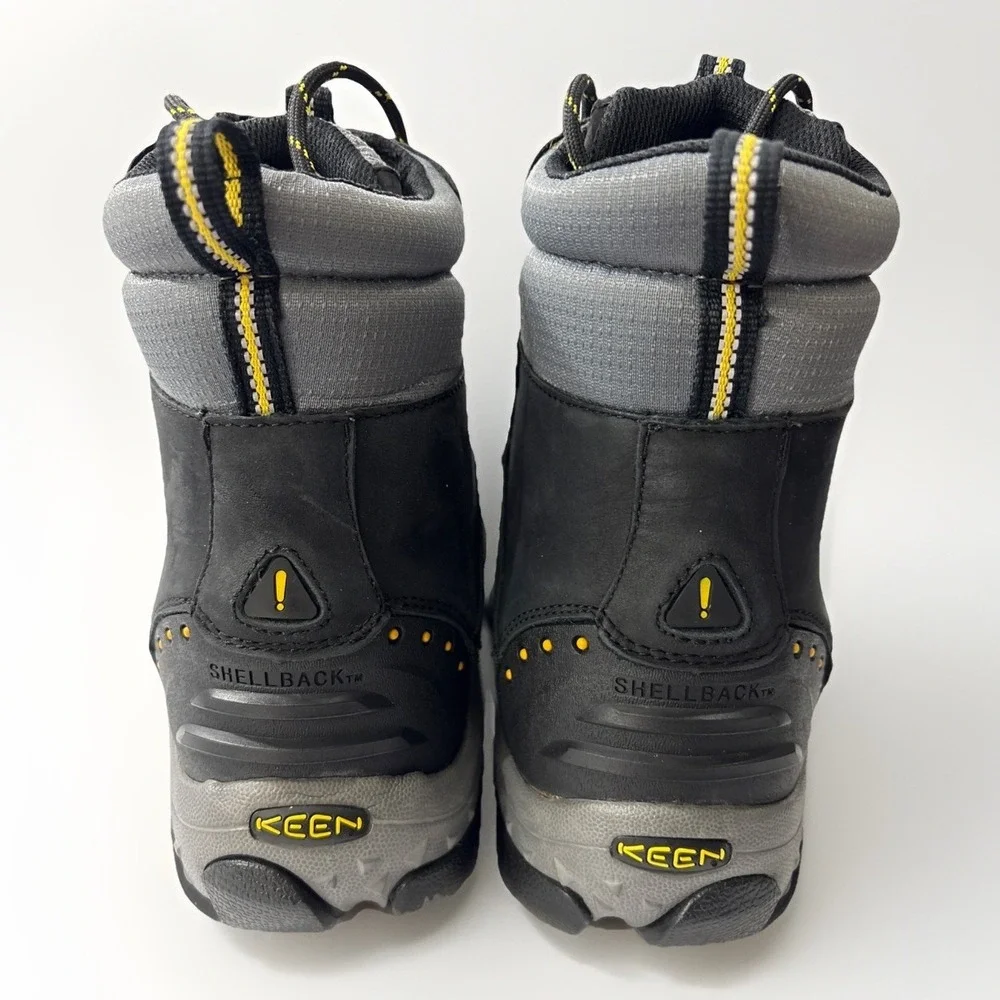 KEEN Summit County Winter Boots Men's 9.5 eVent Waterproof Insulated -35F Black